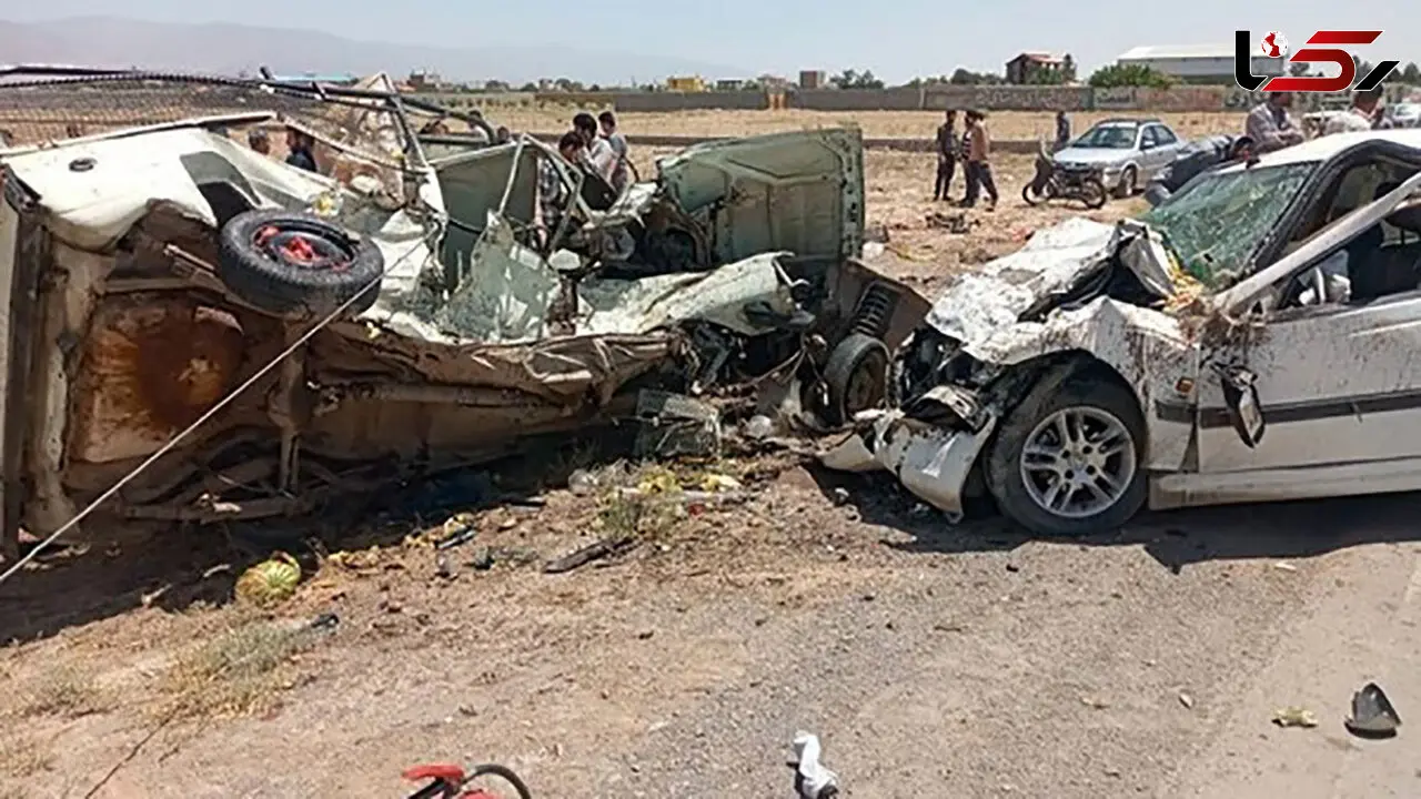 لت و پار شدن 5 نیشابوری در حادثه مرگبار+عکس تکان دهنده