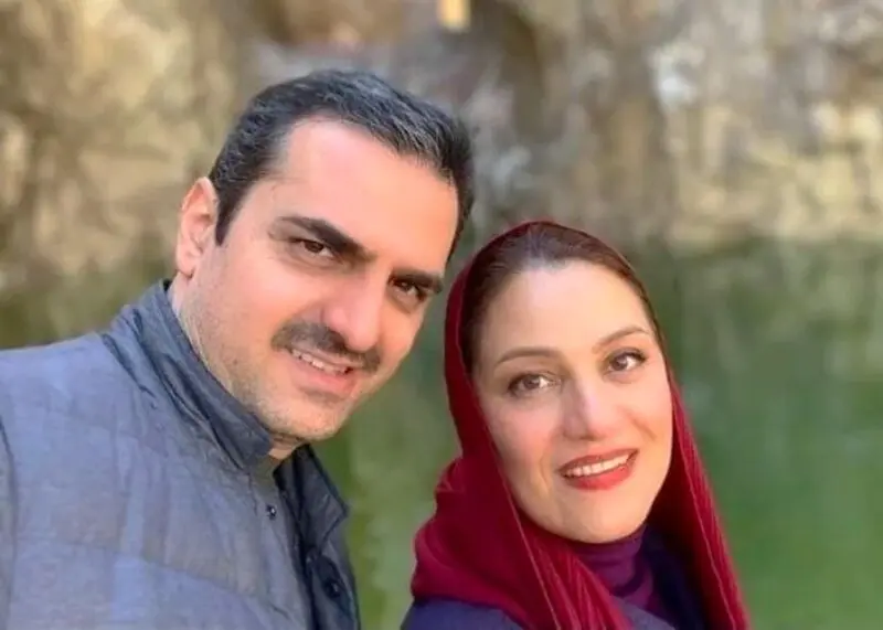 شبنم مقدمی و همسرش
