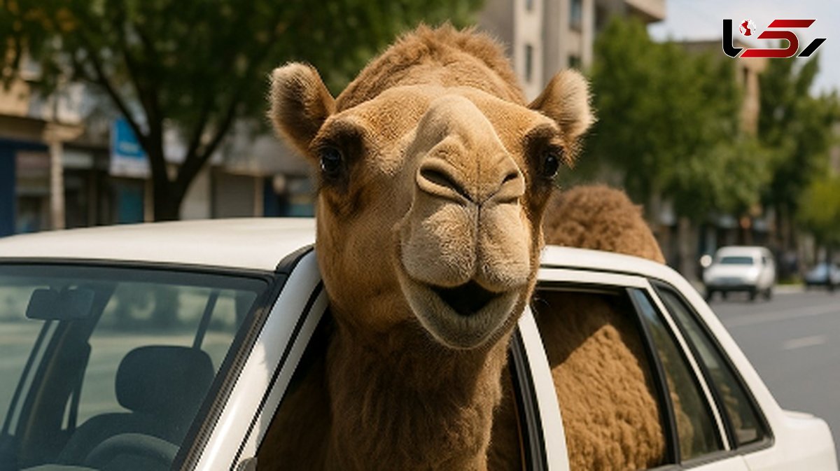 خلاقیت خندهدار هموطن رامسری در جابجایی شتر با پراید حماسهای آفرید جهانی/ میگن مغز متفکر چالش نه به وانت ایشون هستن