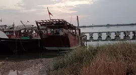 کشف اسکلت انسان در محل احداث پارک خلیج فارس در آبادان