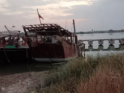 کشف اسکلت انسان در محل احداث پارک خلیج فارس در آبادان