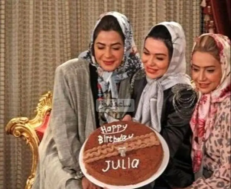 بازیگران در شام ایرانی