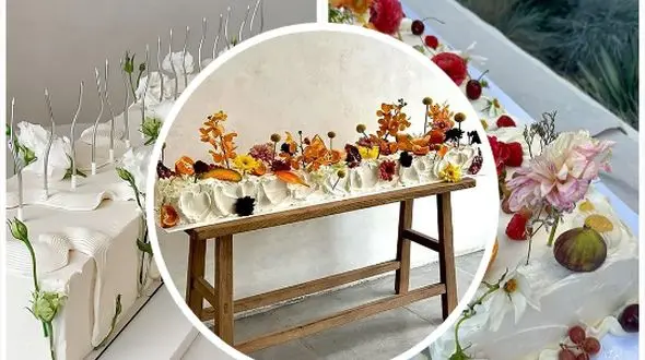 کیفیت و تنوع در کیک‌ های متری؛ بهترین انتخاب برای مهمانی‌ ها + جدول