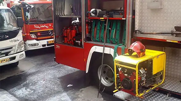 ببینید / جزییات آتش سوزی در ساختمان جام جم ولیعصر + فیلم