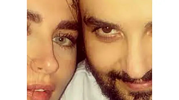 عکس خیلی خصوصی مهدی سلوکی / رونمایی دیرهنگام آقای بازیگر از همسرش