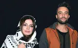 فیلم لو رفته از بنیامین بهادری در کنار همسر دومش + تصویر