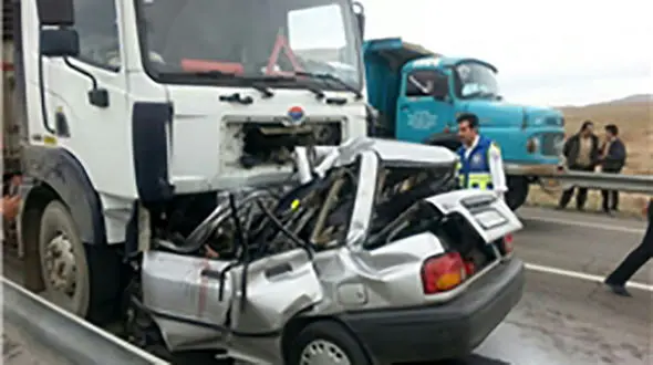 جزئیات تصادف اتوبوس ولوو در سمنان تشریح شد