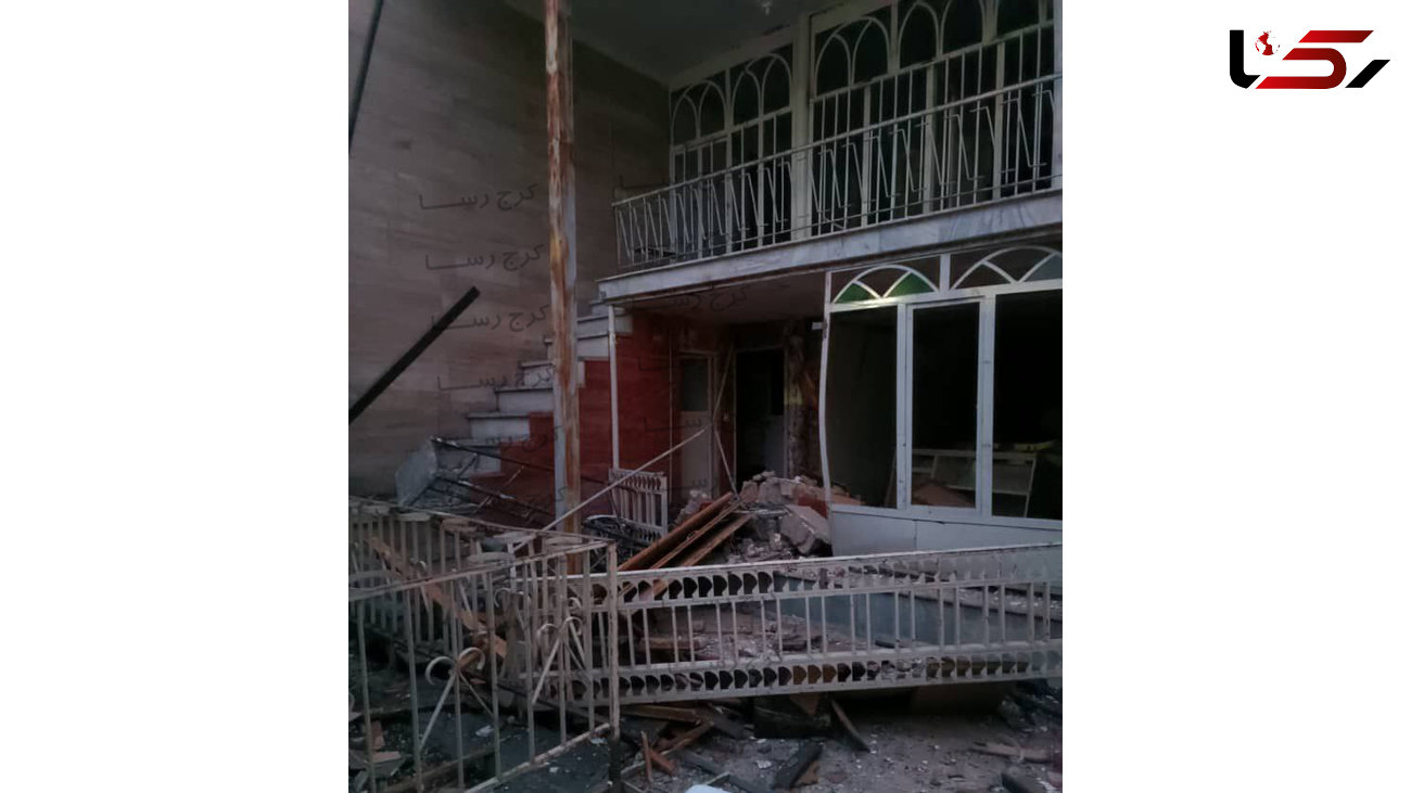عکس ویرانی خانه مسکونی در ایلام / علت چه بود؟
