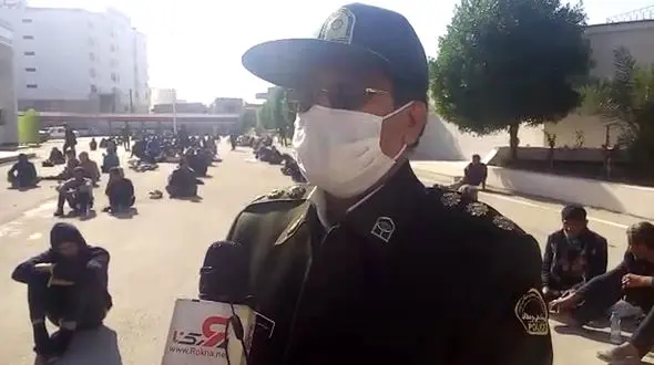 جمع آوری 300 معتاد و کارتن خواب در آبادان + فیلم