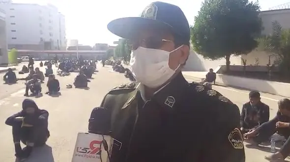جمع آوری 300 معتاد و کارتن خواب در آبادان + فیلم