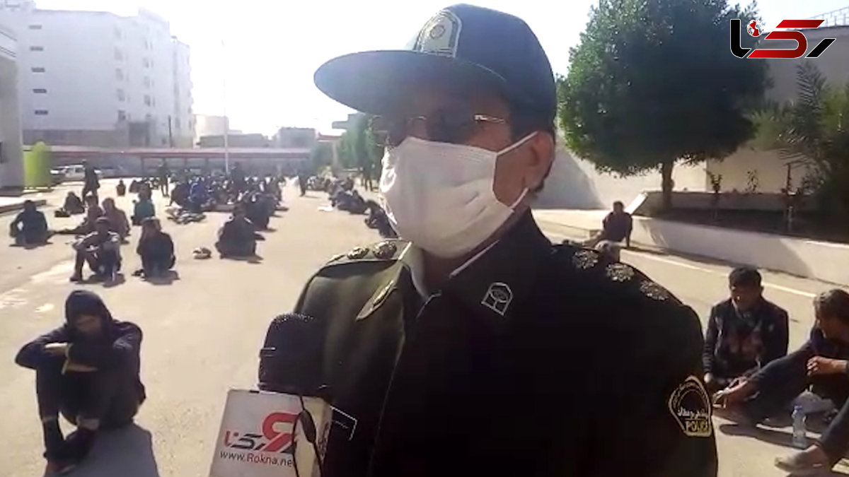 جمع آوری 300 معتاد و کارتن خواب در آبادان + فیلم
