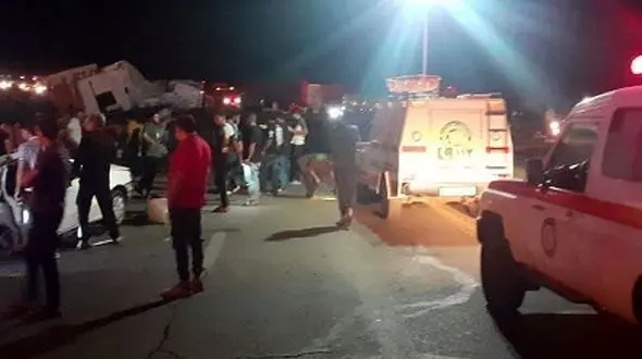  تصادف مرگبار در محور بروجرد_اراک با ۲ کشته و ۶مصدوم