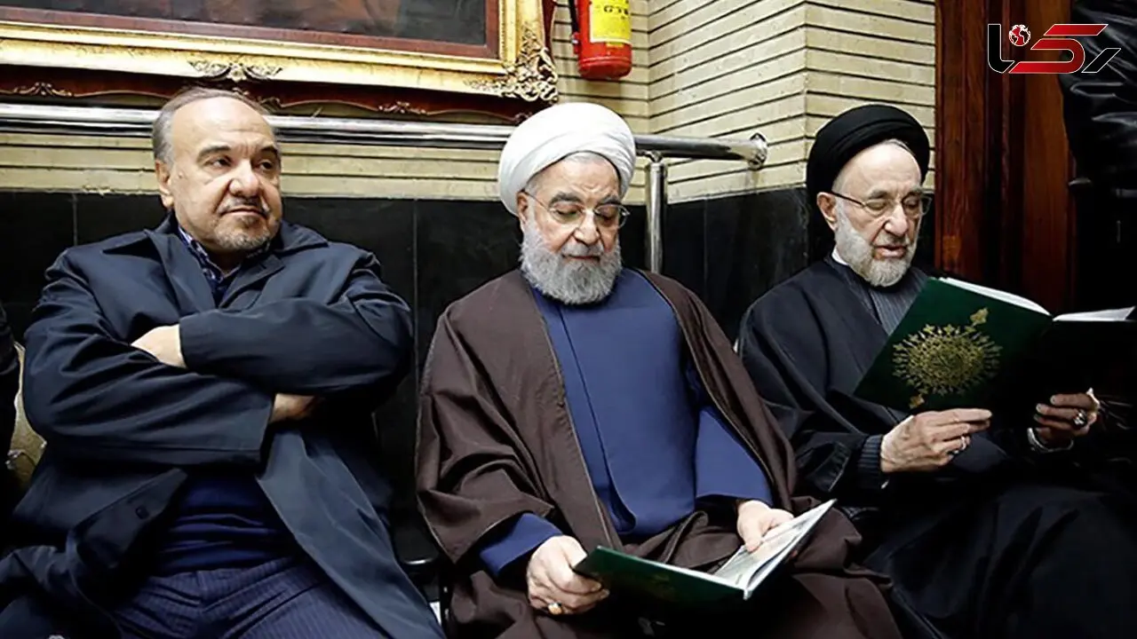 حضور حسن روحانی و سید محمد خاتمی در مسجد نور پایان یک شایعه!