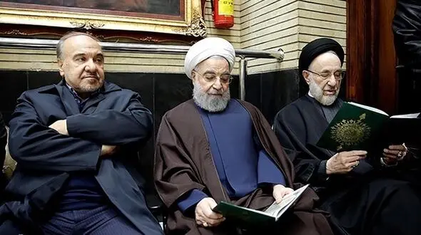 حضور حسن روحانی و سید محمد خاتمی در مسجد نور پایان یک شایعه!