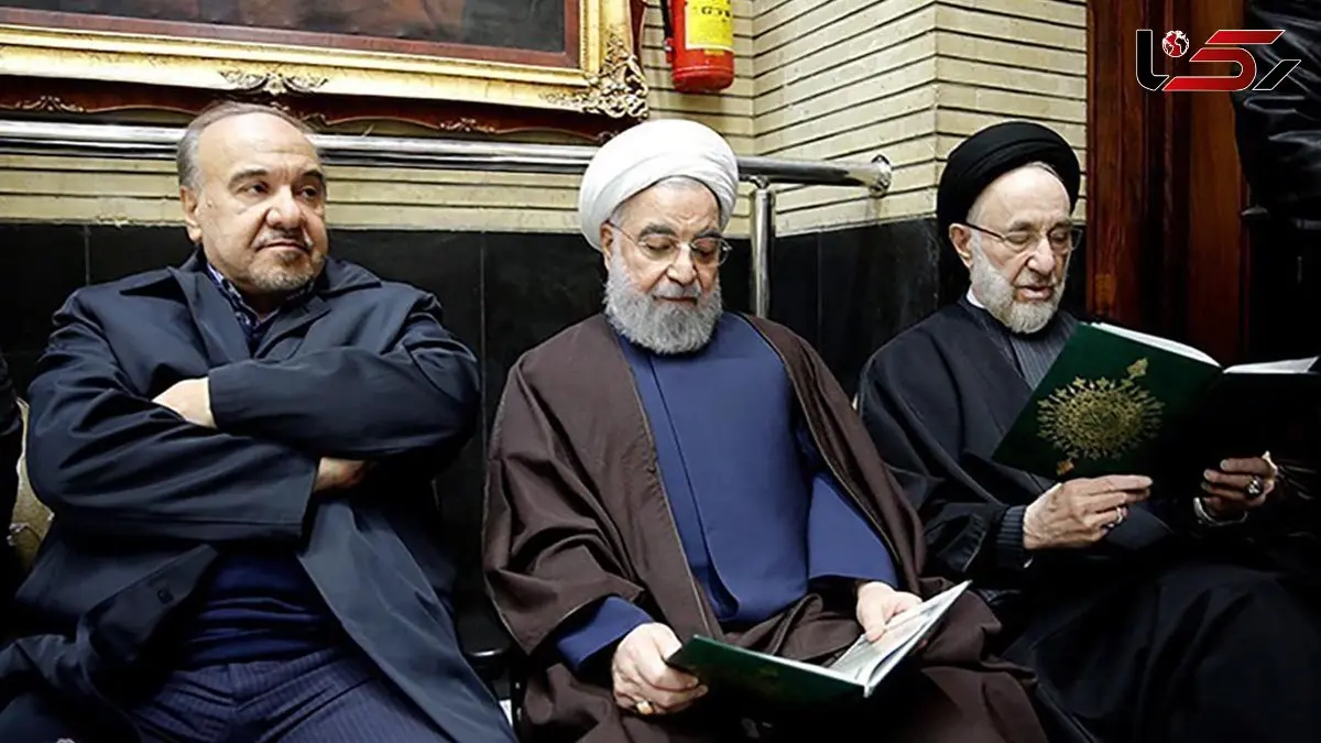 حضور حسن روحانی و سید محمد خاتمی در مسجد نور پایان یک شایعه!