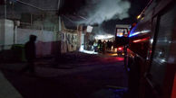 آتش سوزی خانه مسکونی در ساری 