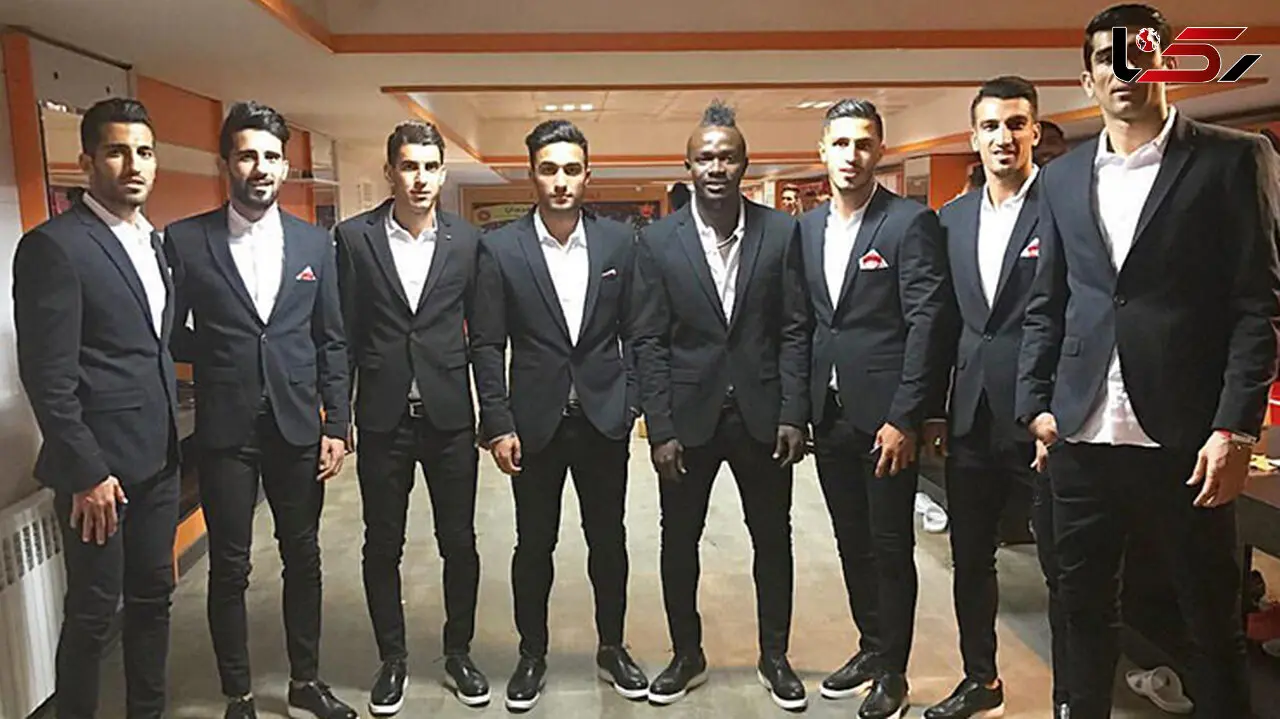 لباس فرم پرسپولیس در سفر به دوبى