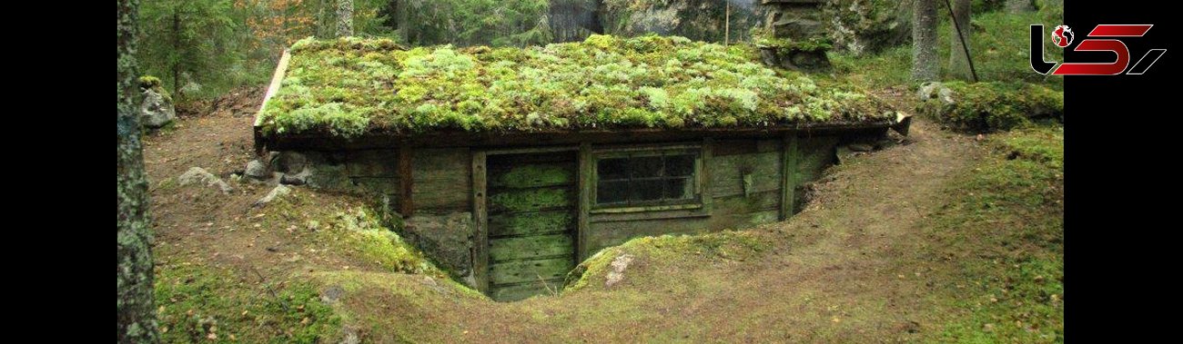 کلبه ای در جنگل های سوئد با قدمتی یکصد ساله