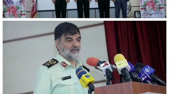 تودیع و معارفه فرمانده انتظامی استان ایلام 