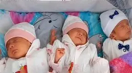 پشت پرده تلخ ترین عکس ایران / رها شدن سه نوزاد دختر و پسر کنار سطل زباله در بوکان  