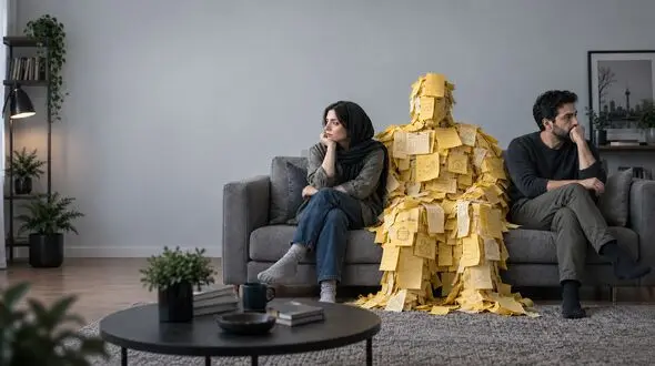 بار ذهنی خانه چیست؟ / اگر  از رابطه صمیمی تان راضی نیستید، بخوانید! 