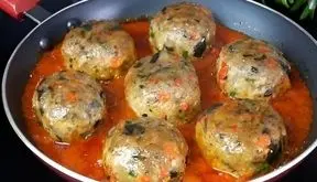 راز خوشمزگی کوفته بادمجان؛ طرز تهیه ساده و گیاهی / فیلم