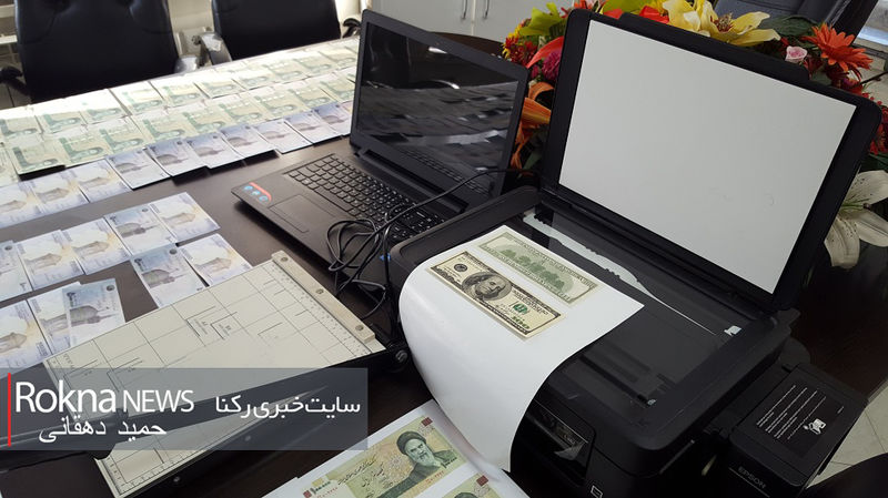 این مردان تهرانی در بازار آشفته دلار جعل می کردند!