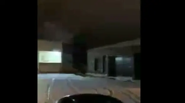 ببینید / عربستان سفید پوش شد! + فیلم شگفت انگیز
