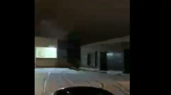 ببینید / عربستان سفید پوش شد! + فیلم شگفت انگیز