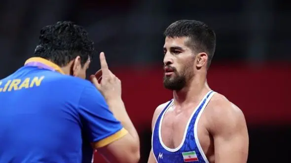 یونس امامی در یک‌قدمی برنز + فیلم مبارزه امام برابر حریف گرجی
