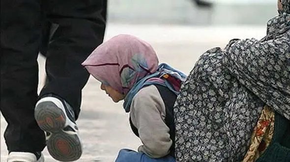 دخترم 4 سال در خیابان ها گدایی می کرد