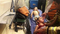  آتش‌نشانان 2 کودک را در مسعودیه تهران از مرگ نجات دادند + عکس