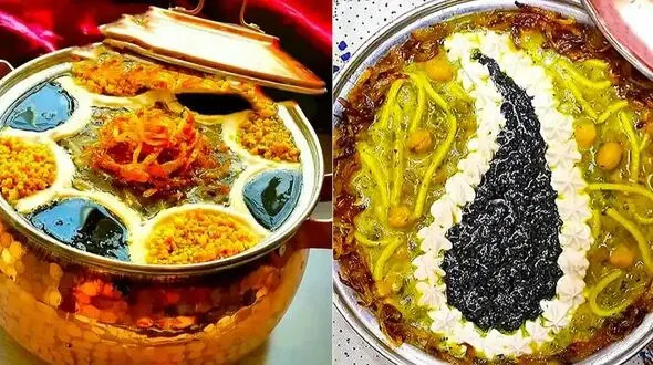 هنر دیزاین آش  رشته؛ 15 ایده شیک برای سفره‌ آرایی سنتی و ایرانی