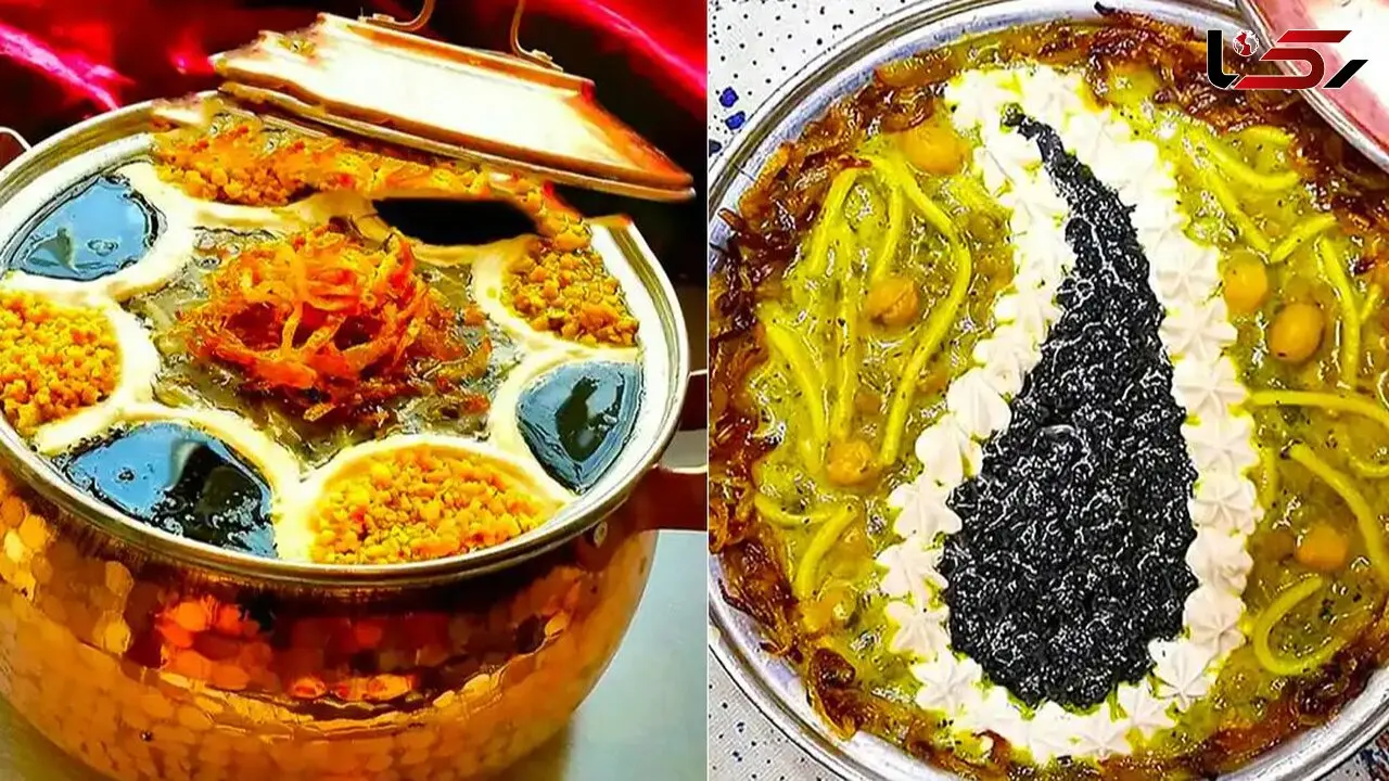 هنر دیزاین آش  رشته؛ 15 ایده شیک برای سفره‌ آرایی سنتی و ایرانی