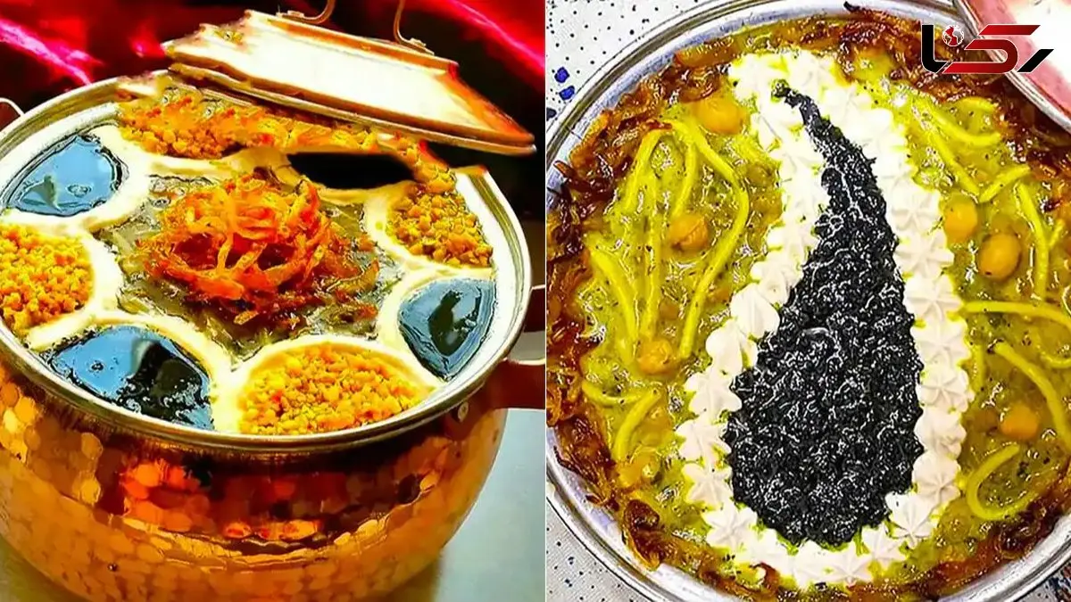 هنر دیزاین آش  رشته؛ 15 ایده شیک برای سفره‌ آرایی سنتی و ایرانی