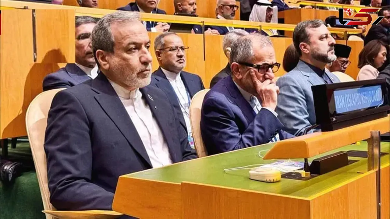 خروج هیئت ایران هنگام سخنرانی ترامپ / چرا یک دیپلمات در سالن ماند؟
