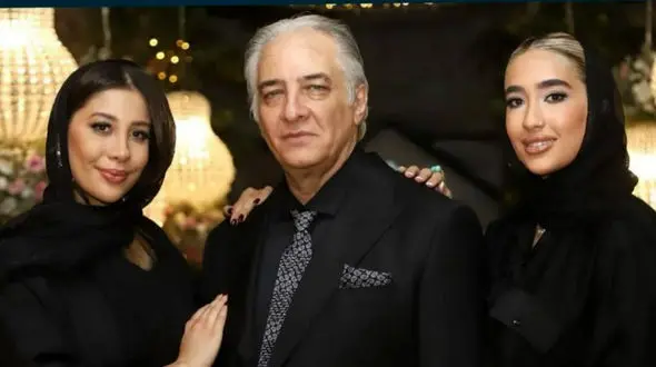 فیلم / رونمایی ایرج نوذری از دو دختر زیبایش  / دخترهای من هنوزم که هنوزه ...