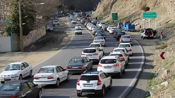 هشدار سقوط سنگ در کندوان/توقف در حاشیه راه ممنوع