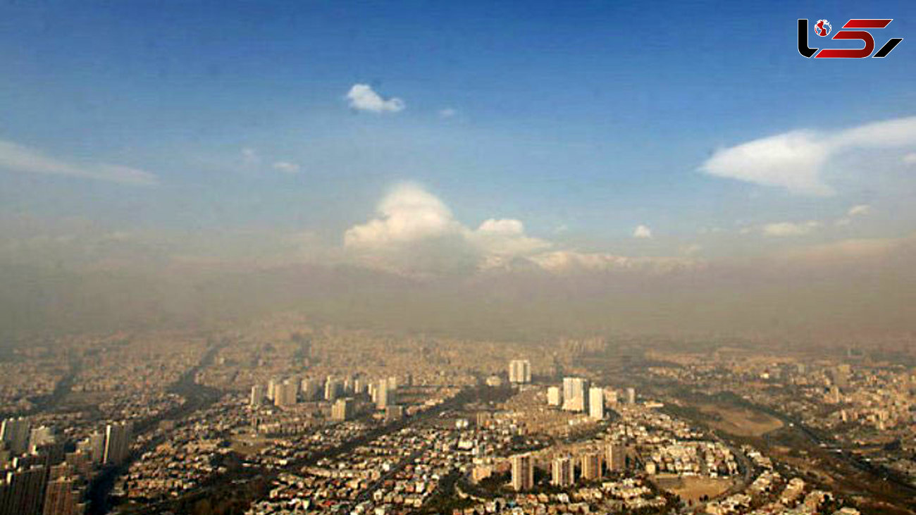  کیفیت هوای تهران در آستانه شرایط ناسالم قرار دارد