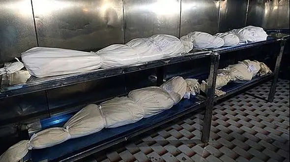 اجساد کرونایی در شیراز در صف انتظار سردخانه
