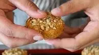 طرز تهیه کوکی گردو نارگیل بدون شکر