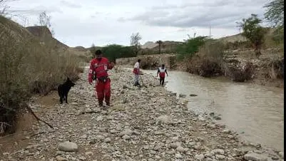 پیکر دختر ۹ ساله مفقود شده در سیلاب رویدر پیدا شد