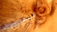 کشف ابر ۱۵۰۰کیلومتری مریخ