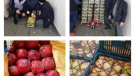 اولین محموله میوه شب عید استان قزوین بارگیری شد
