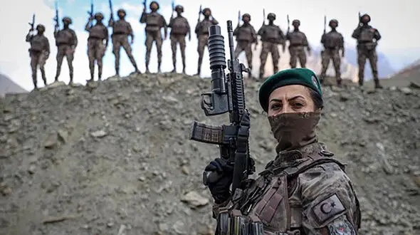 این کماندوهای ضد تروریست زن هستند ! + تصاویر