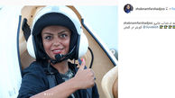 استایل جالب بازیگر زن ایرانی هنگام خلبانی+ عکس