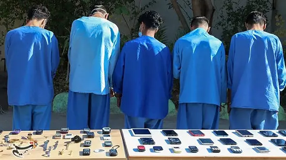 انهدام باند 7 نفره دزدان حرفه ای با کلکسیونی از جرائم در کرمان