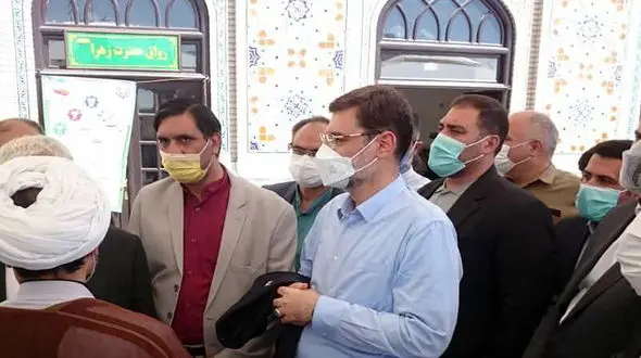 قاضی زاده هاشمی در حرم امام رضا (ع) رای داد / نامزد انتخابات 1400: مشارکت بالا ایجاد کننده ثبات و امنیت است + فیلم