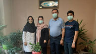 سفیر سوریه با خانواده اش در مرکز سلامت ارشاد واکسن کرونا زدند 