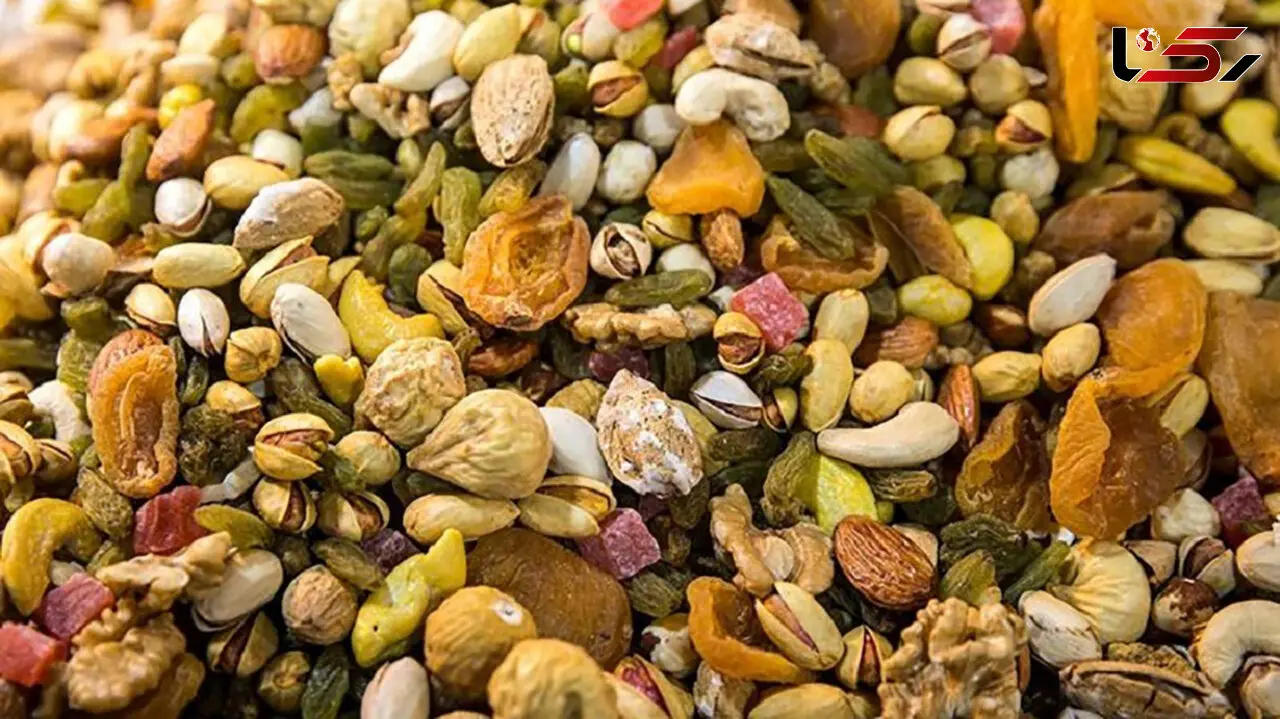 قیمت آجیل در بازار / امروز شنبه 16 اسفند + جدول